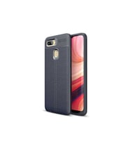 Oppo A5S Uyumlu Kılıf Zore Niss Silikon Kapak (Lacivert)