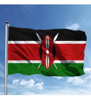 Kenya Bayrağı 100*150