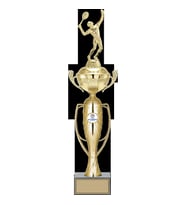 ODAK KUPA - Figürlü Kupalar - Tenis Erkek Figürlü Kupalar FG-072 C - 49 cm