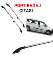 DOBLO UZUN ŞASİ MAXİ PORTBAGAJ TAVAN ÇİTASI GRİ 2018 2019 2020 2021