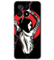Poco x6 Pro Kılıf HD Desen Baskılı Kılıf - Samurai Girl