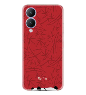Vivo Y17S Kılıf Resimli Desenli Silikon Platinium Series Sleeping Panda 1810