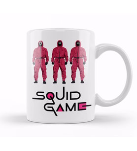 Squid Game 011 Kupa Bardak Porselen