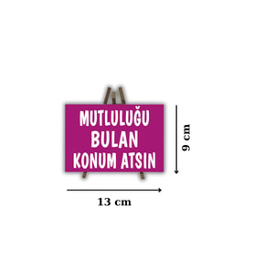 Ahşap Retro Masa Üstü Mdf Akıllı Tablo , Komik Sözler , Duvar Yazıları , Edebiyat - Akıllı312
