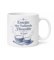 Yoğurt Ve Ayran İmalat İşçisi Beyaz Lezzetlerin Ustası Çay Kupası Hediye
