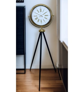 Pure Gold Tripod Ayaklı Saat (Standart)