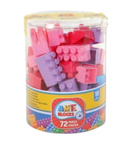Vakumlu 72 Parça Pastel Renkli Blok