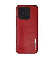Xiaomi Redmi 10c Kılıf Loop Deri Silikon - Kırmızı