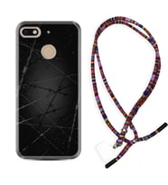 General Mobile GM8 Go GM9 GM20 Pro Plus Kılıf Boyun Asklı Rasta Silikon Dikenli Tel 1779