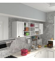 Kenzlife hazır mutfak dolabı nohut60 byz mod1 60*200*32 mebran kapak suntalam gövde