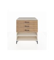 Kronos Şifonyer Tek Raflı 3 Çekmeceli 88x59x96 Aytaşı-Çam