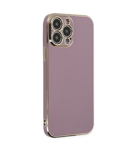 Iphone 14 Kılıf Volet Silikon - Mor