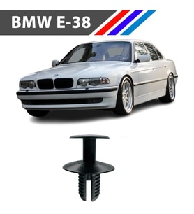 Bmw E38 Davlumbaz Klipsi 100Adetli Paket