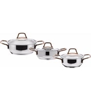 Karaca Ege Sahan Set 6 Parça Rosegold (Rose - Gold)