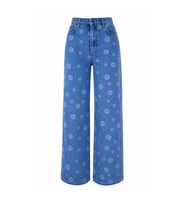 Trender 8150 Koyu Mavi Kadın Jean Pantolon 26YH27000031