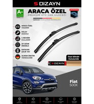 Fiat 500X Ön Cam Silecek Seti 2014 Üzeri Premium Araca Özel 65-38 Cm A+ Kalite