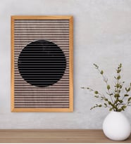 BK Home Modern Art Dekoratif Retro Ahşap Tablo-3