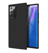 Samsung Galaxy Note 20 İnce Mat Silikon Kılıf Siyah
