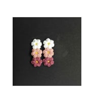 Üç Çiçek Şık Tasarım Amigurumi 2 Li Toka Seti MOR Tek Ebat (Çok Renkli)