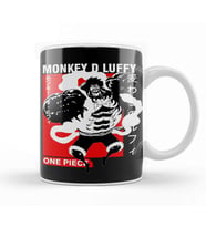 One Piece Luffy Gear Fourth 01 Kupa Bardak Porselen