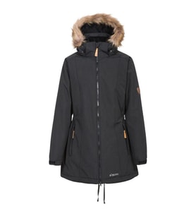 Trespass FAJKRAN20004 Celebrity Female JKT TP50 Black Kadın Outdoor Ceket (Siyah)