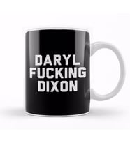 Daryl Fucking Dixon Kupa Bardak Porselen
