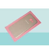 Tkgz - Samsung Galaxy S7 Edge Arka Kapak Batarya Kapağı - GOLD