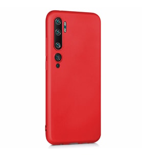 Xiaomi Redmi Note 10  Kılıf Velvet İçi Kadife Lansman Silikon (Kırmızı)