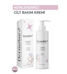 Nemlendirici Yüz Ve Vücut Cilt Bakım Kremi ( Ceramide Np, Niacinamide, Shea Butter ) - 200ml
