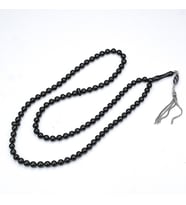 Oltu Taşı  Küre Kesim 99 Sayılı Namaz Tespihi (Standart)