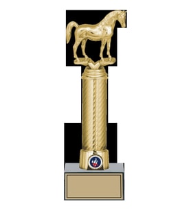 ODAK KUPA - Figürlü Kupalar - At Figürlü Kupalar FG-008 A - 31 cm