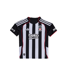 Adidas Super Lig Çocuk Beşiktaş JK 25/26 Deplasman Forması JN9937 Siyah