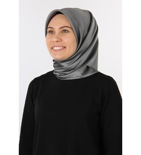372 Aker Taşlanmış Düz İpek Eşarp 7747758