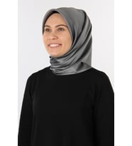 372 Aker Taşlanmış Düz İpek Eşarp 7747758