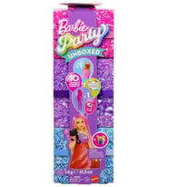 Barbie Party Unboxed Kırmızı Işıltılı Bebek JFY68