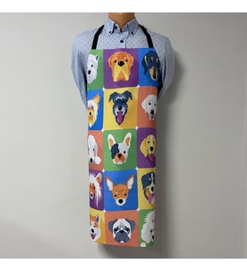 PAREDORA Köpekler Mutfak Önlüğü (Karışık)