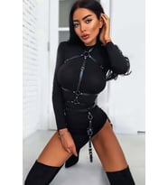 Mulvxbrf Brf02  Jartiyer Takım Deri Harness - Brf286 (Mulvix)
