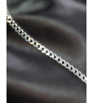 925 Ayar Gümüş Unisex Zincir Bileklik