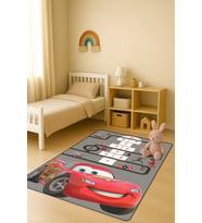 Modern Dijital Baskı Kaymaz Taban Çocuk ve Genç Odası Halısı H1002