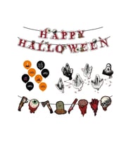 Halloween 4 LÜ CADILAR BAYRAMI PARTİ SÜSLERİ