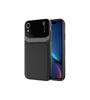 Apple iPhone XR Uyumlu Kılıf Zore Emiks Kapak (Siyah)