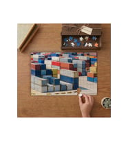 Konteyner Depo Tasarımı 240 parça Ahşap Puzzle Ahşap Kutuda MP08105