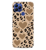GM 21 Pro Kılıf HD Resim Baskılı Leopar Kalp StKd -068