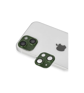 İphone 13 Pers Alüminyum Kamera Lens - Yeşil