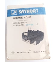 SAYPORT STR13 (17-25A) TERMİK ROLE