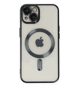iPhone 14 Kılıf Kross Magneticsafe Kapak - Siyah