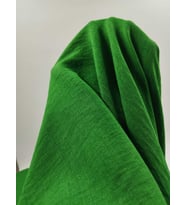 DÖKÜMLÜ KETEN KUMAŞ (Zümrüt Yeşili)