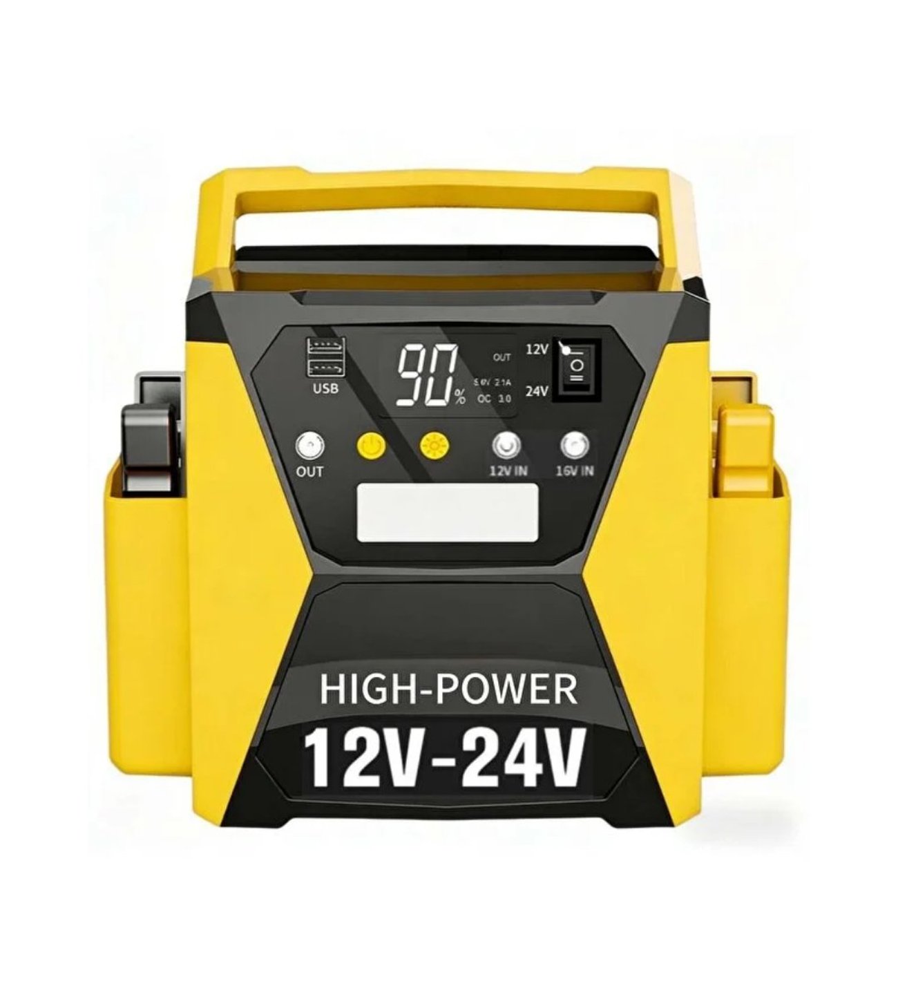 Çeşithane 98000mAh 12 24 Volt Akü Takviye Cihazı 4000A Powerbank