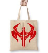 League Of Legends Noxus Symbol Logo 2 Bez Çanta Uzun Saplı