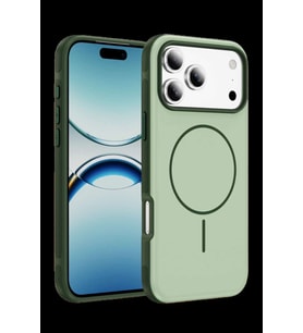 iPhone 17 Pro Max Neksa Magsafe Kapak- Yeşil